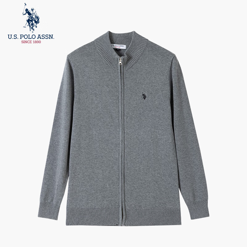 ���ڲ�����U.S. POLO ASSN.��֯����ʿ��ůë�´��޿������ë��������װ���� ǳ��ɫ XXL 