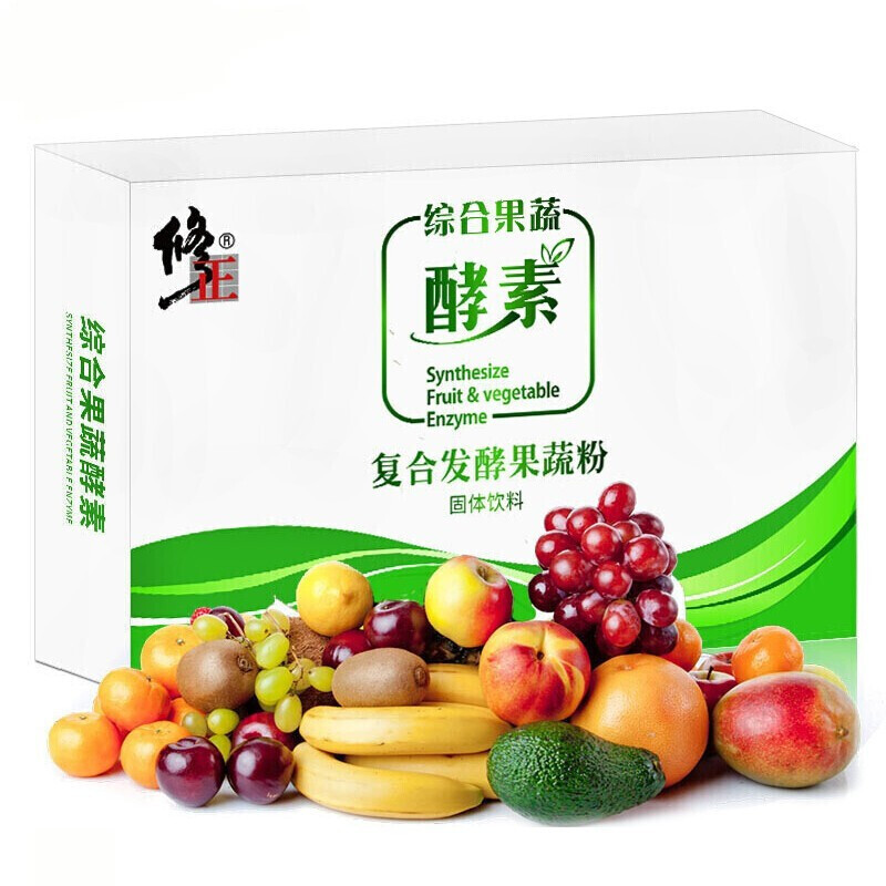 修正 复合果蔬酵素粉孝素粉固体饮料 20袋/盒 一盒装