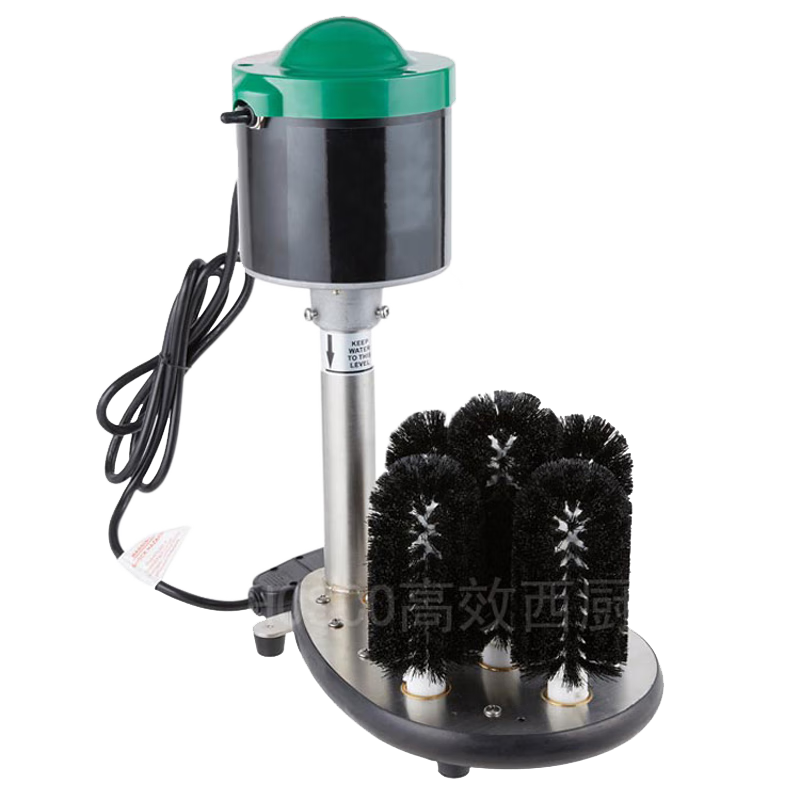 洗杯机商用电动擦杯机酒吧自动刷洗杯机器清洗玻璃杯高脚杯红酒杯 洗