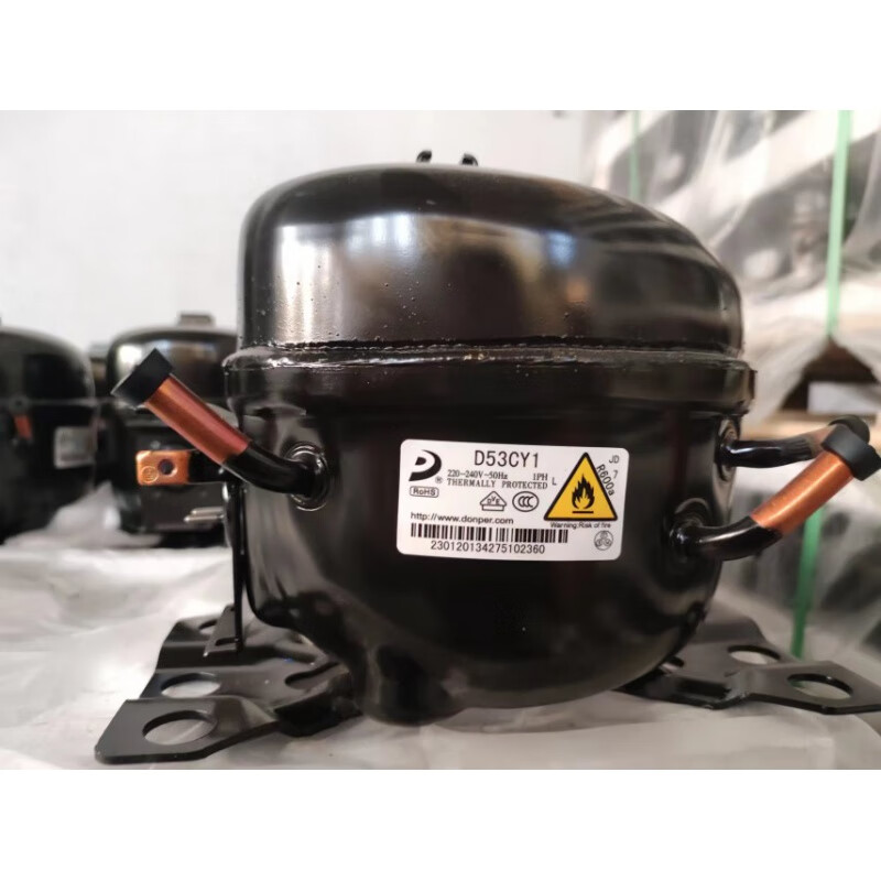 全新东贝冰箱冰柜压缩机r600ar134ad65k230 270 325 375cz1 d53cy1(qd