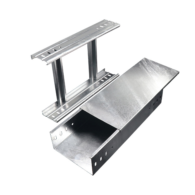 施韵令热镀锌槽式室外水耐腐蚀梯式桥架热浸锌电缆桥架