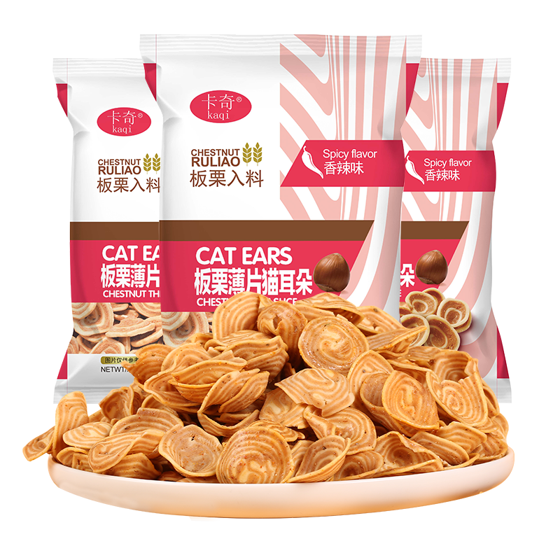 ���棨Kaqi��������Ƭè����200g�� �����տ� ����������ʳС��è���� ���ֿ�ζ���200g*3��18Ԫ