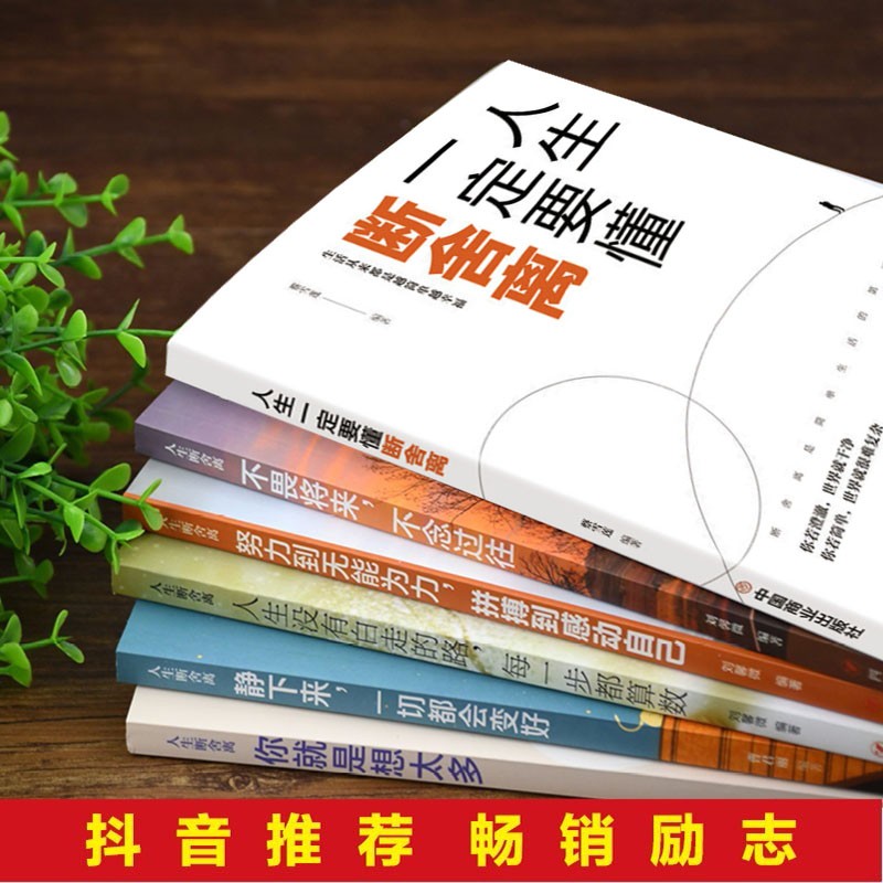 新版追求卓越（人生一定要懂得断舍离 不念过往 努力到无能为力 人生没有白走的路 静下来 一切会变好）详情图