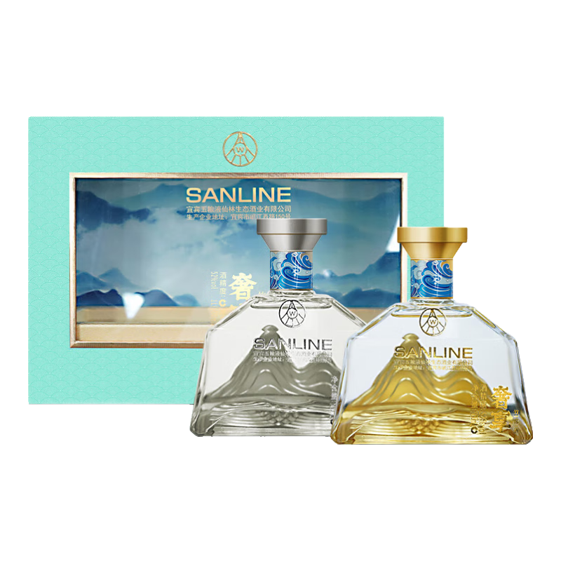 wuliangye/����Һ ������̬ ������ɽ��ɽ 52�� �׾� 500ml 2ƿ 126Ԫ