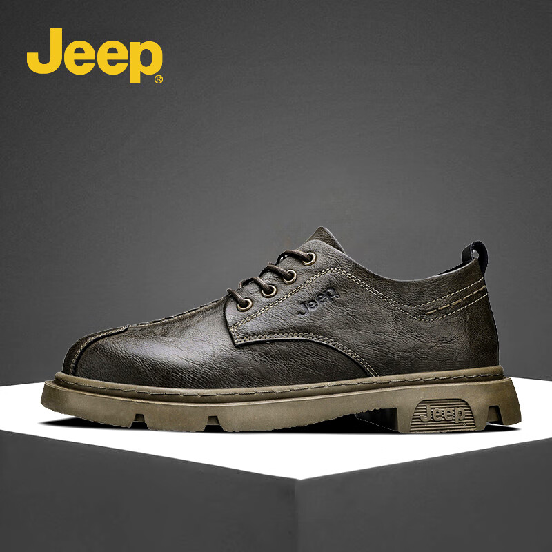 春秋马丁靴休闲英伦风商务正装男士皮鞋 棕色 39 运动鞋穿多大选多大