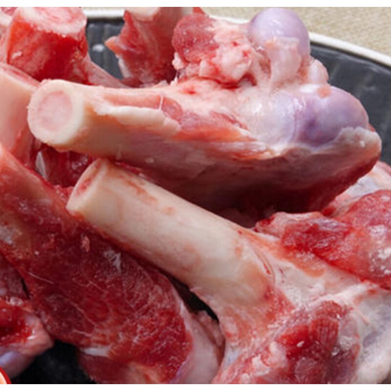 棠鲜生新鲜少肉猪棒骨猪筒骨生鲜猪腿骨棒子骨汤酱大骨 4斤装