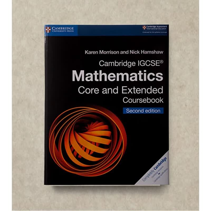 剑桥数学教材Cambridge IGCSE Mathematics Core andExtended