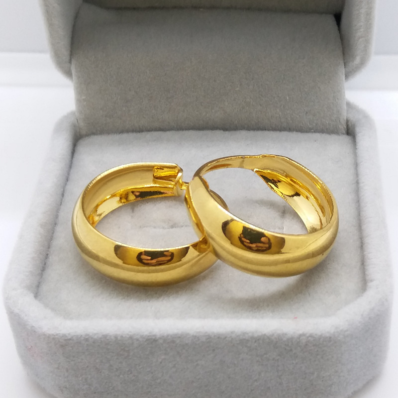 经典复古镀金耳环女中老年人仿金耳环送妈妈奶奶长辈耳圈耳坠饰 经典