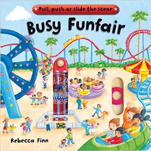 现货 busy funfair (busy books) by finn rebecca
