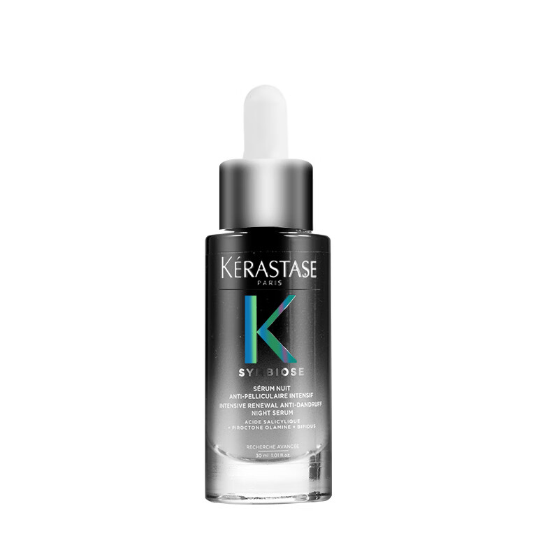 卡诗（KERASTASE）自在瓶头皮护理精华液肌源焕新密集去屑控油清爽维稳30ml 1瓶 30ml 自在瓶去屑精华液 30ml