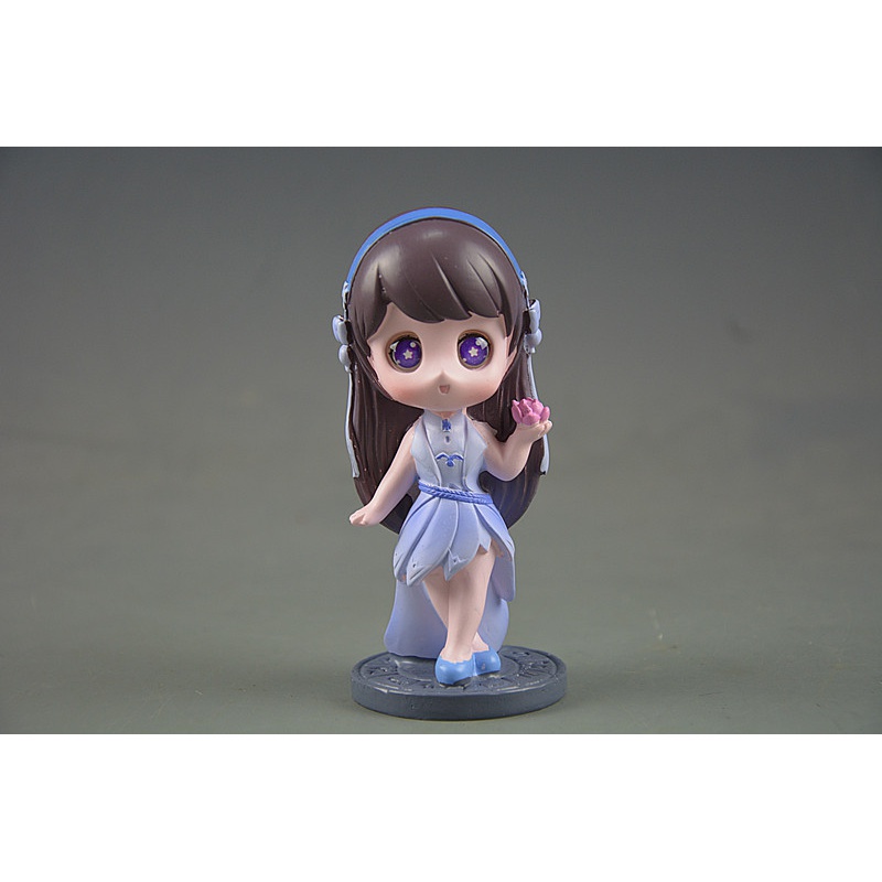 王者荣耀手办王者荣耀蔡文姬曜瑶妹云中君澜西施盲盒灯罩模型公仔玩具