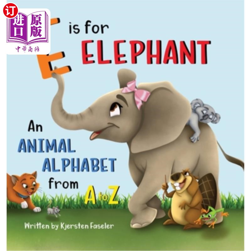 an animal alphabet from a to z e代表大象:从a到z的动物字母表