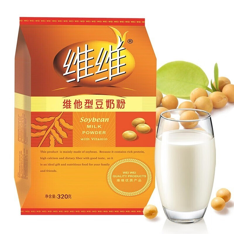 维维 豆奶粉  即食营养早餐食品全家冲调饮品欢乐家庭装 维他型豆奶粉 维他型豆奶粉320g怎么看?