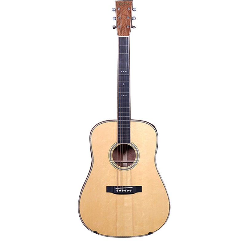 马丁martin custom shop d14f wandoo 定制款全单民谣木吉他