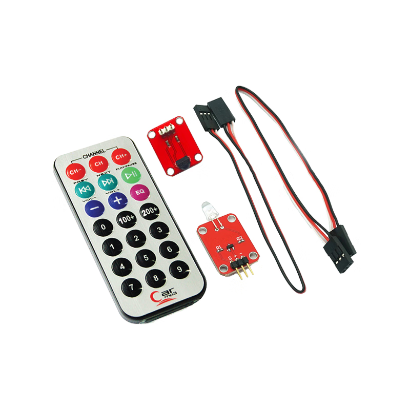 红外发射接收遥控套件 红外发射 38k接收 遥控器 适用于arduino