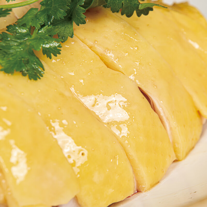 嘉尚酷正宗广东白切鸡嫩滑白斩鸡即食熟食整只特产新鲜 新鲜白切鸡800