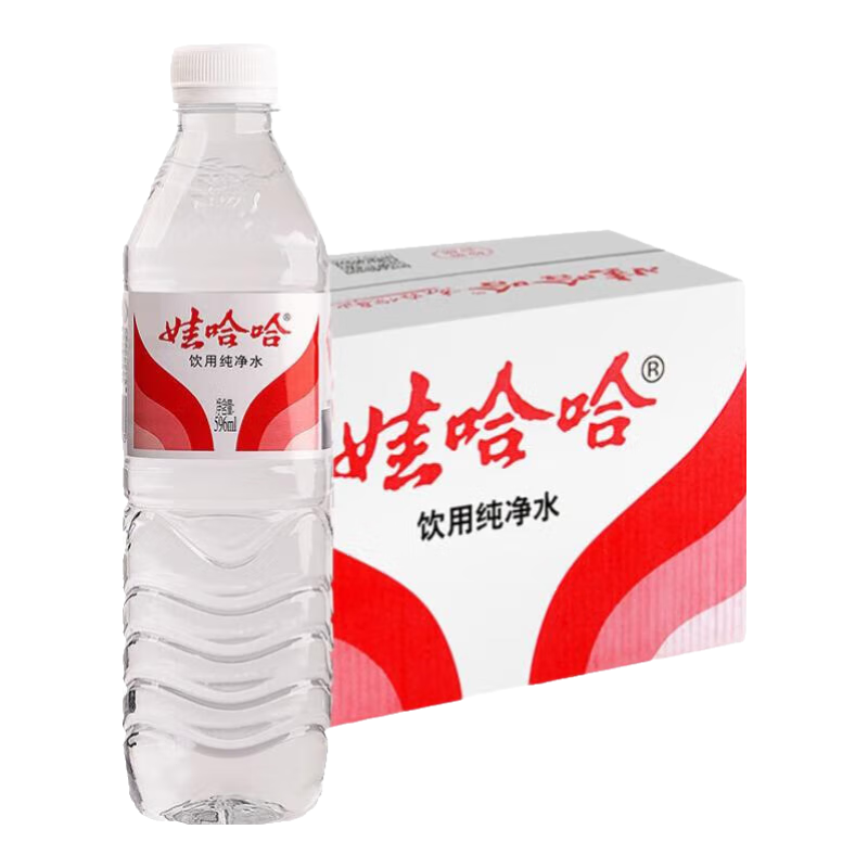 WAHAHA/�޹��� ��Ȼ ����ˮ ����װ 596ml 24ƿ