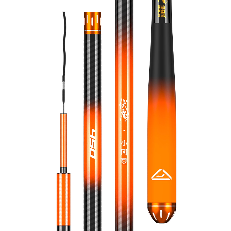 佳钓尼（JIADIAONI）伏魔鲫小冈豆鱼竿2024新款鲫鱼竿黑坑钓鱼竿手竿野钓鱼杆 3.9m