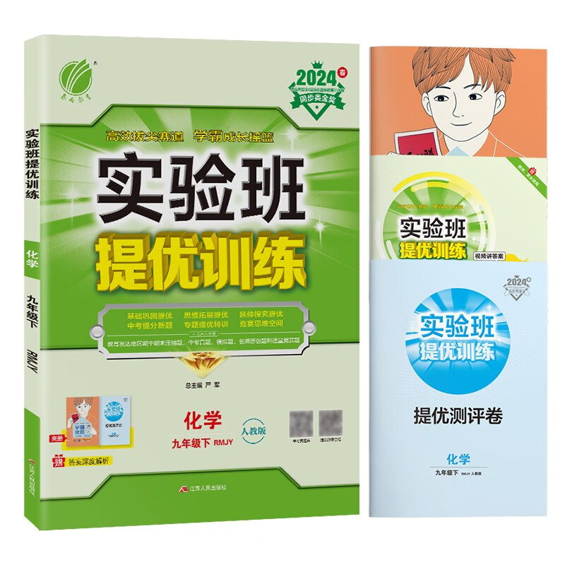 实验班提优训练 初中化学九年级下册 人教版RMJY 课时同步强化练习拔高特训 2024年春使用感如何?