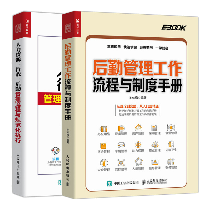 后勤管理工作流程与制度手册 人力资源 行政 后勤管理流程与规范化