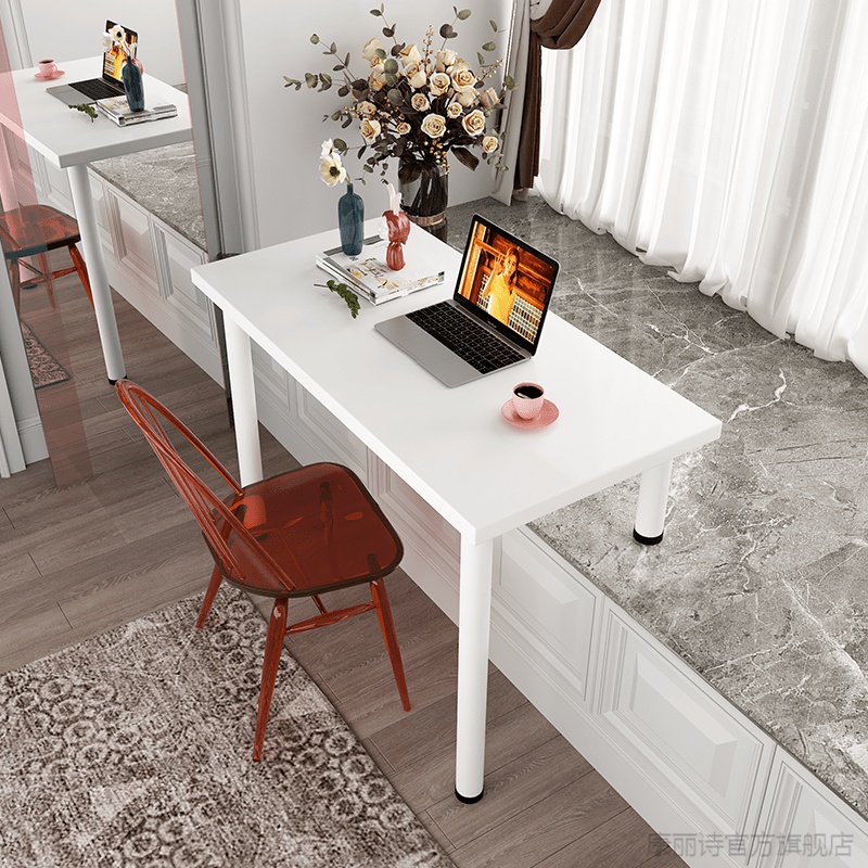 窗户桌子飘窗桌 飘窗书桌长短腿飘窗桌高低脚学习桌台式电脑桌写字桌