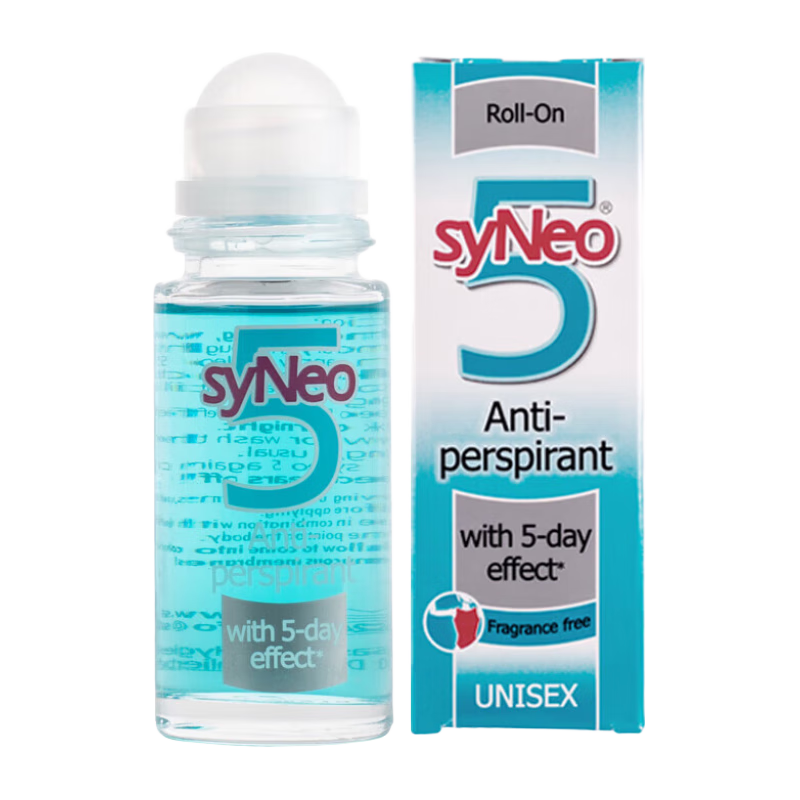 syNeo水耐德國進(jìn)口止汗露除腋臭祛狐臭凈味水男女通用止汗凈味走珠50ml