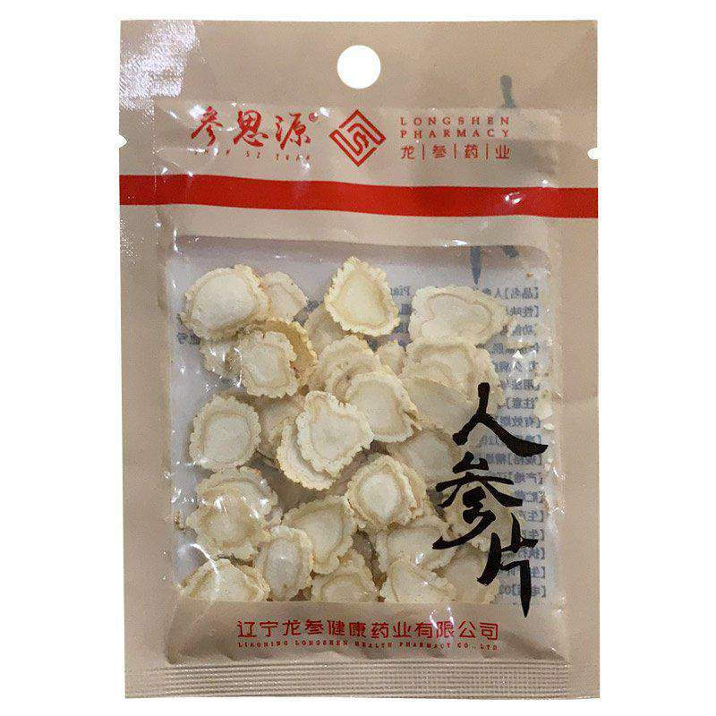 人参片 辽宁龙参  10g/袋 3包
