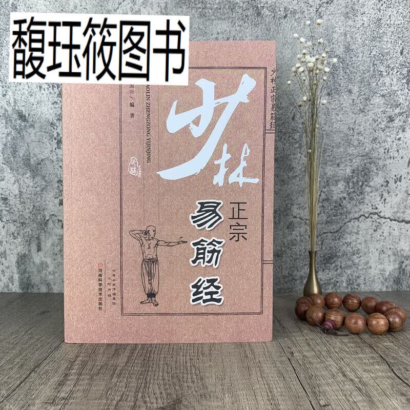 少林正宗易筋经 内功心法中国武术书籍少林武术经典珍藏