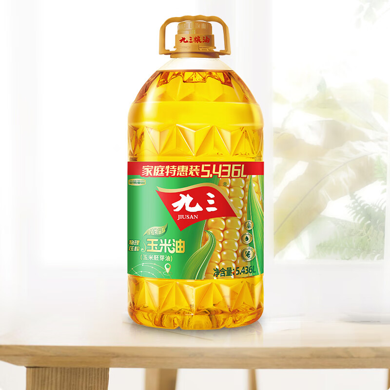 九三玉米油5.436L食用油 5.436L