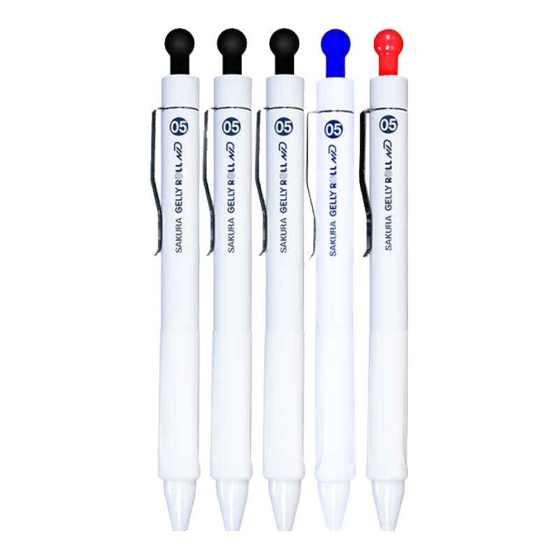 ӣ�� SAKURA ˢ��� 0.5mm ������ ����ʽ���Ա� 5֧��װ 38Ԫ