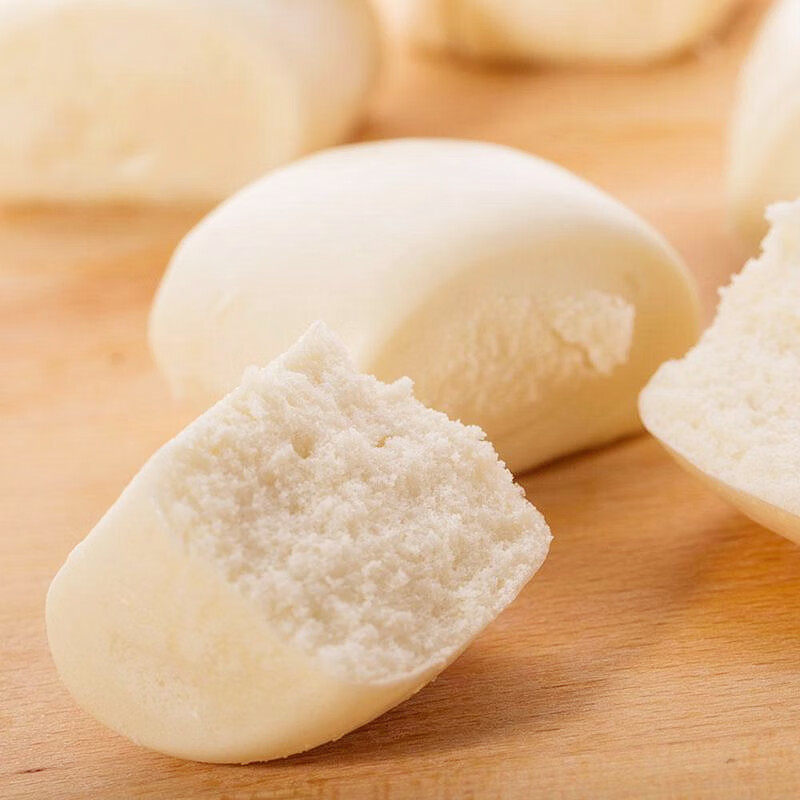 十里馋奶香小馒头包约80个点奶黄包猪肉包素菜包早餐点炸冷冻半成品