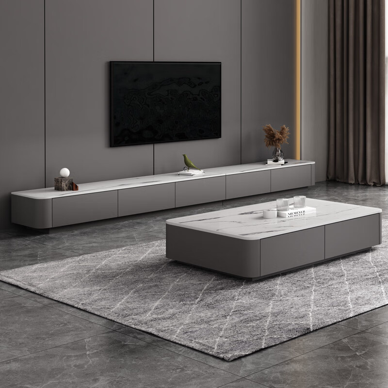 86米电视柜(12mm岩板)