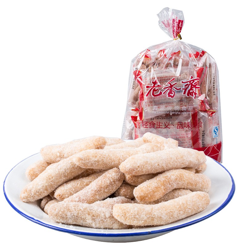 老香斋特色油枣江米条京果糯米糕点上海特产休闲零食小吃糕点点心