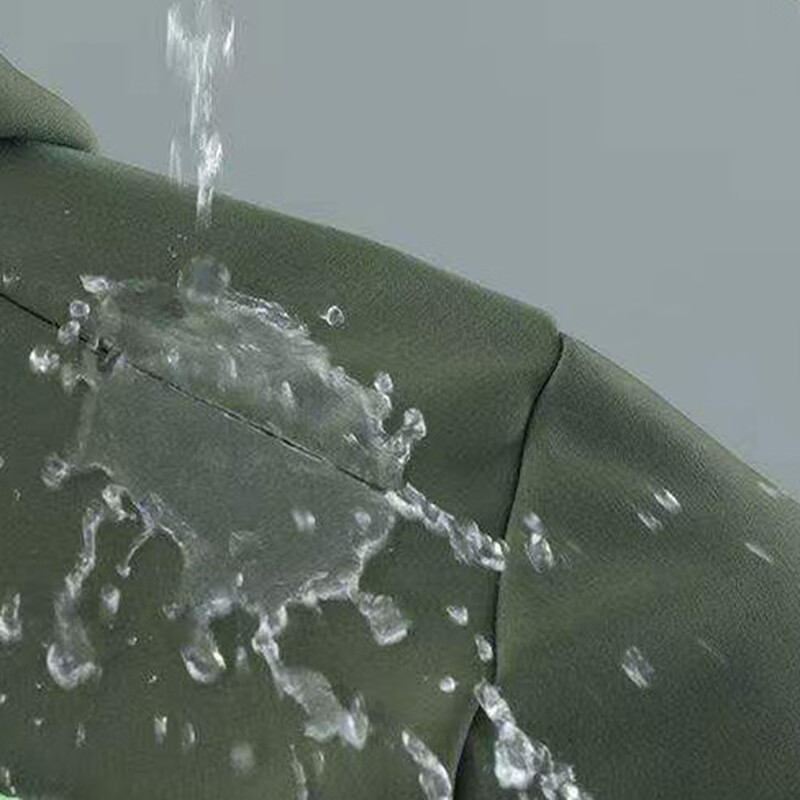 拾福(SHIFU)户外冲锋衣男装防风防水外套加绒保暖上衣秋冬季新款衣服爸爸装 黑色 5XL (195-215斤)