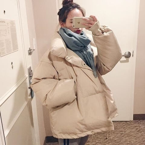 jianmi 茧蜜广州高端女装棉服外套女冬季棉袄2022新款韩版冬装学生