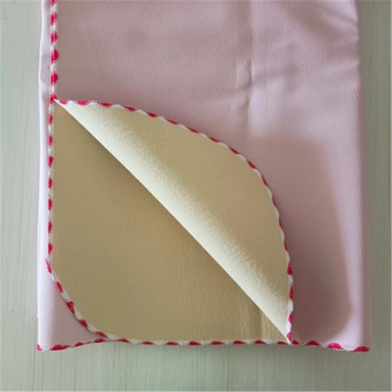 床单隔尿垫防水可洗老人护理垫铺炕革油布床单 200*100(粉色锁边款)