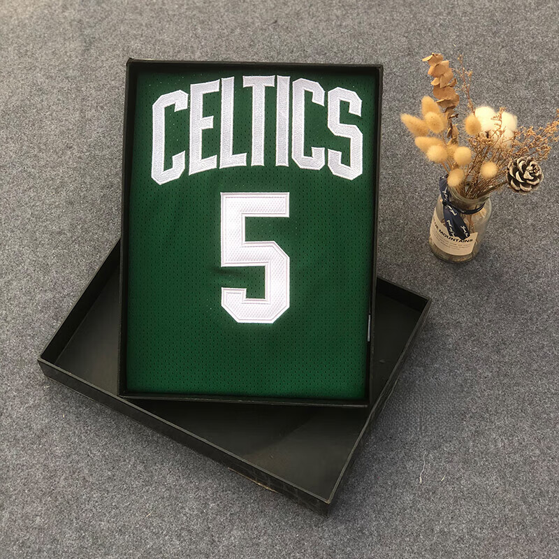 藏索复古雷阿伦球衣20号au密绣加内特5塔图姆0篮球服伯德刺绣男女