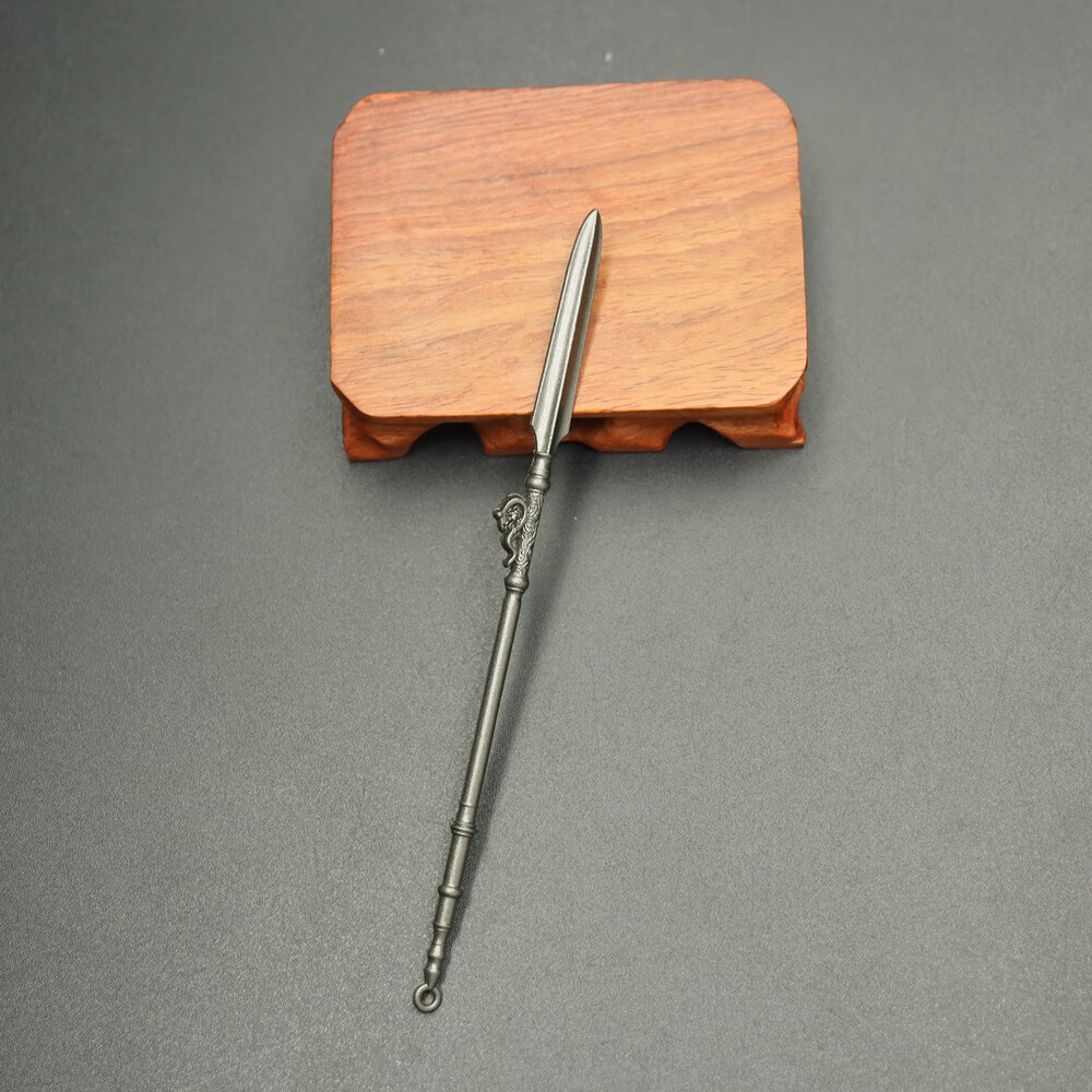 古代冷兵器模型三国刀剑十八般金属摆件武器小型迷你挂件玩具 梅子酒