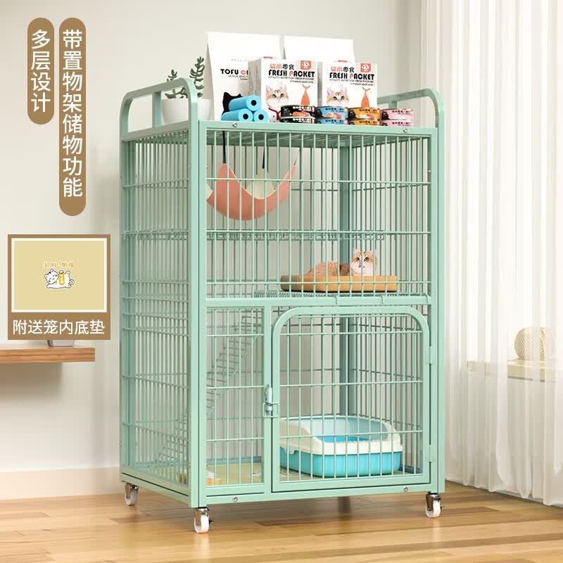 憨憨宠 猫笼 大号方管猫笼子带厕所猫屋猫舍猫别墅繁殖笼幼猫成猫通用笼 70*55*111cm升级无托盘带猫砂垫属于什么档次？