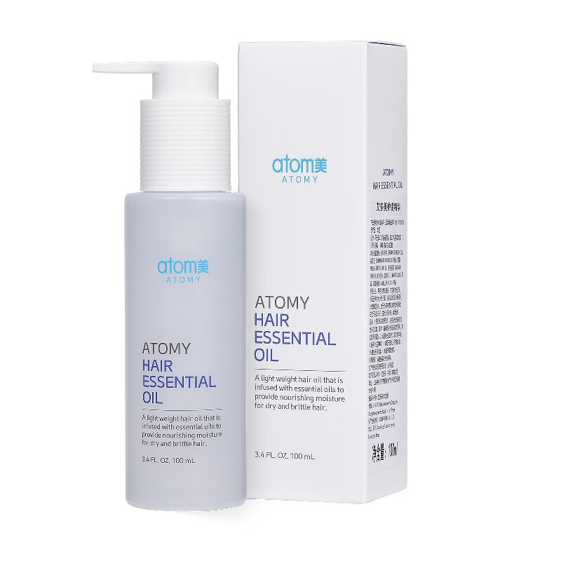 nyhe艾多美护发精油韩国atom美修复受损毛燥柔顺清官方店 艾多美护发