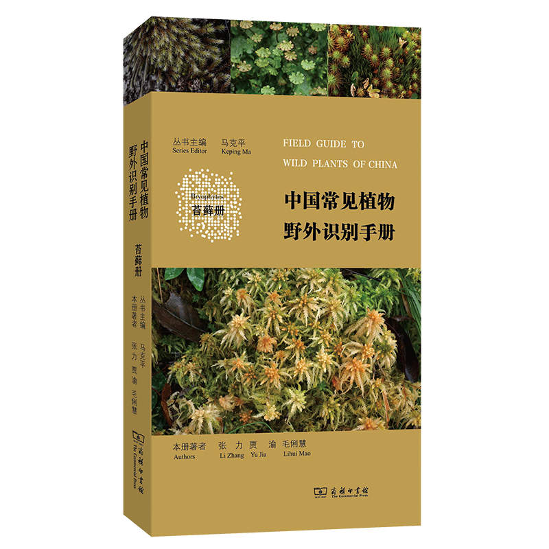 中国常见植物野外识别手册(苔藓册) 张力 贾渝 毛俐慧
