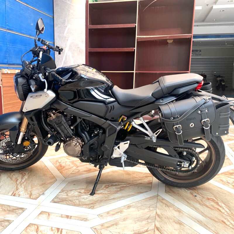 车京营适用本田cbr650r cb650r边包摩托车复古防水边箱侧包改装件尾包