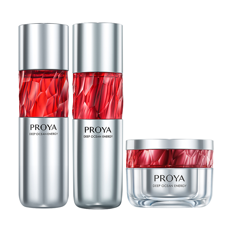 珀莱雅红宝石套装：淡纹紧致抗皱补水保湿，让你的肌肤回归元气