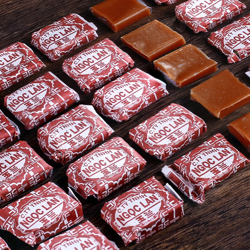 滇亨(dianheng)越南进口玉兰椰子糖可可非海南特产特浓儿时童年怀旧小