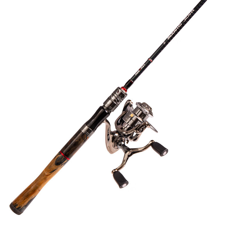 猎魔人魔影路滑二代富士导环版l快调路亚滑漂钓鱼竿碳素实木鲤鱼路滑