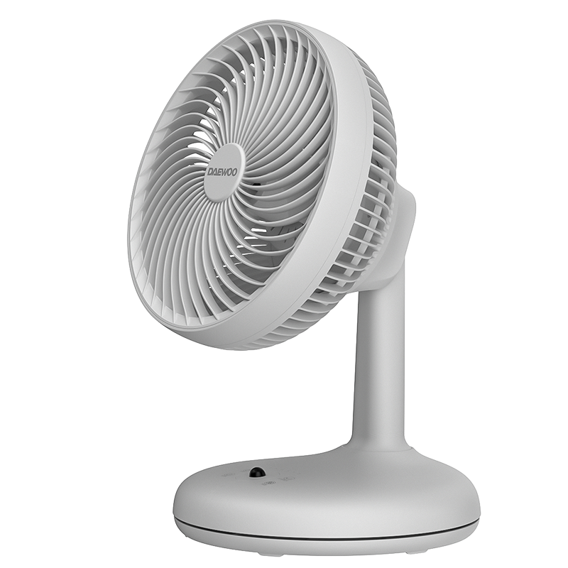 韩国大宇(daewoo)电风扇空气循环扇家用办公台式风扇小风扇节能遥控