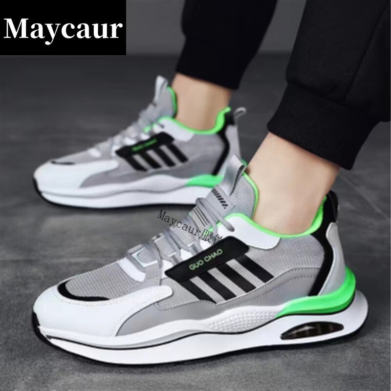maycaur歌赛尔欧德雅男鞋飞行员休闲鞋飞织网面透气