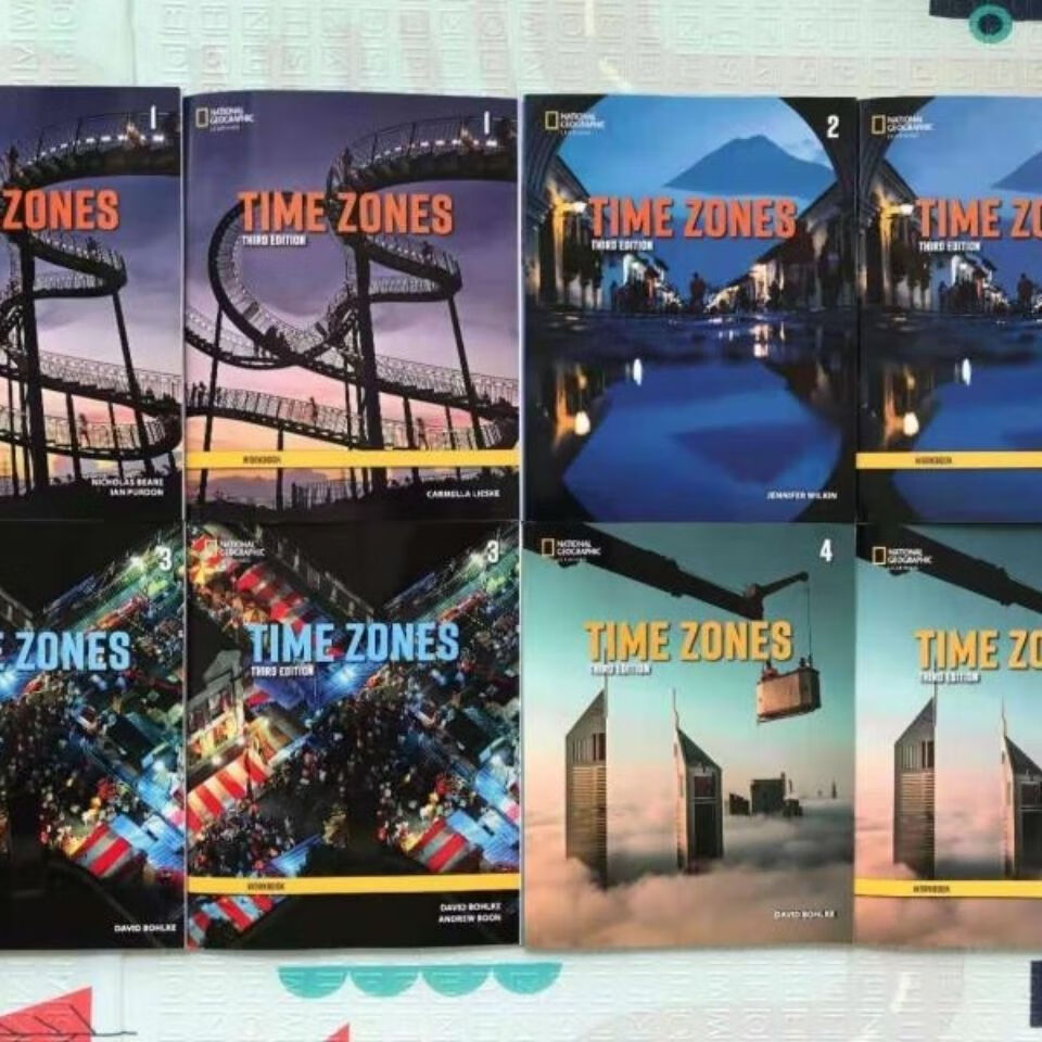 小达人点读版国家时区Time Zones小托福语英8册