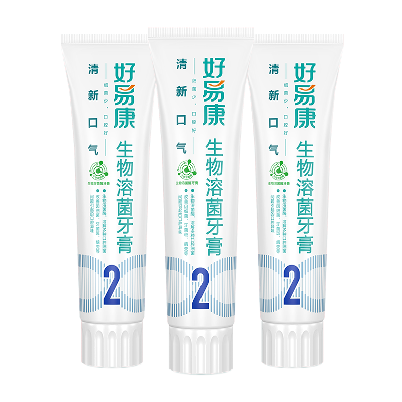 好易康生物溶菌酶222号牙膏价格走势及用户评价