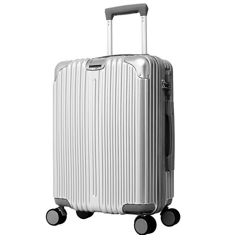 维多利亚旅行者拉杆箱万向轮旅行箱20/24英寸登机箱行李箱710 银色 20寸